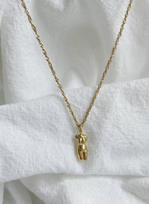 Gold Goddess Necklace