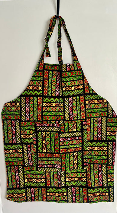 African Print Apron