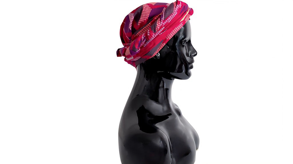 Pink Lady Head Wrap