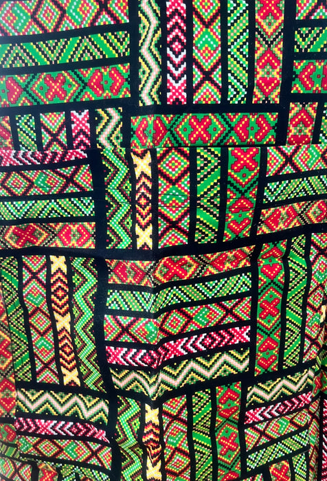 African Print Apron